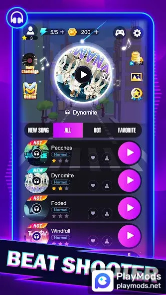 Music Beat(All songs and scenes are available) screenshot image 1_Popularmodapk.com