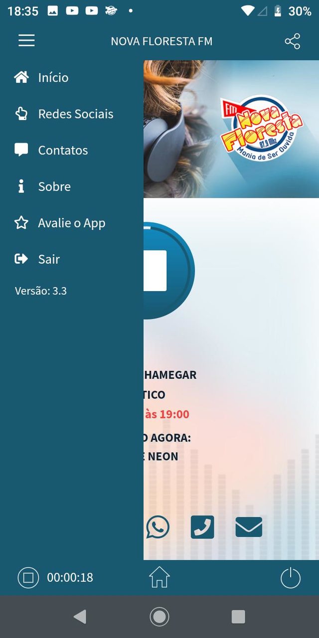 Rádio Nova Floresta FM screenshot image 2_Popularmodapk.com