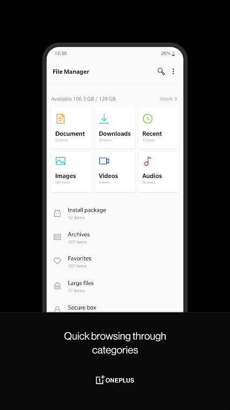 OnePlus File Manager screenshot image 3_Popularmodapk.com