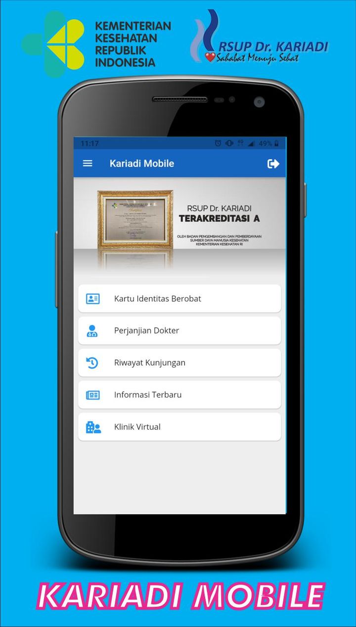 Kariadi Mobile screenshot image 2_Popularmodapk.com