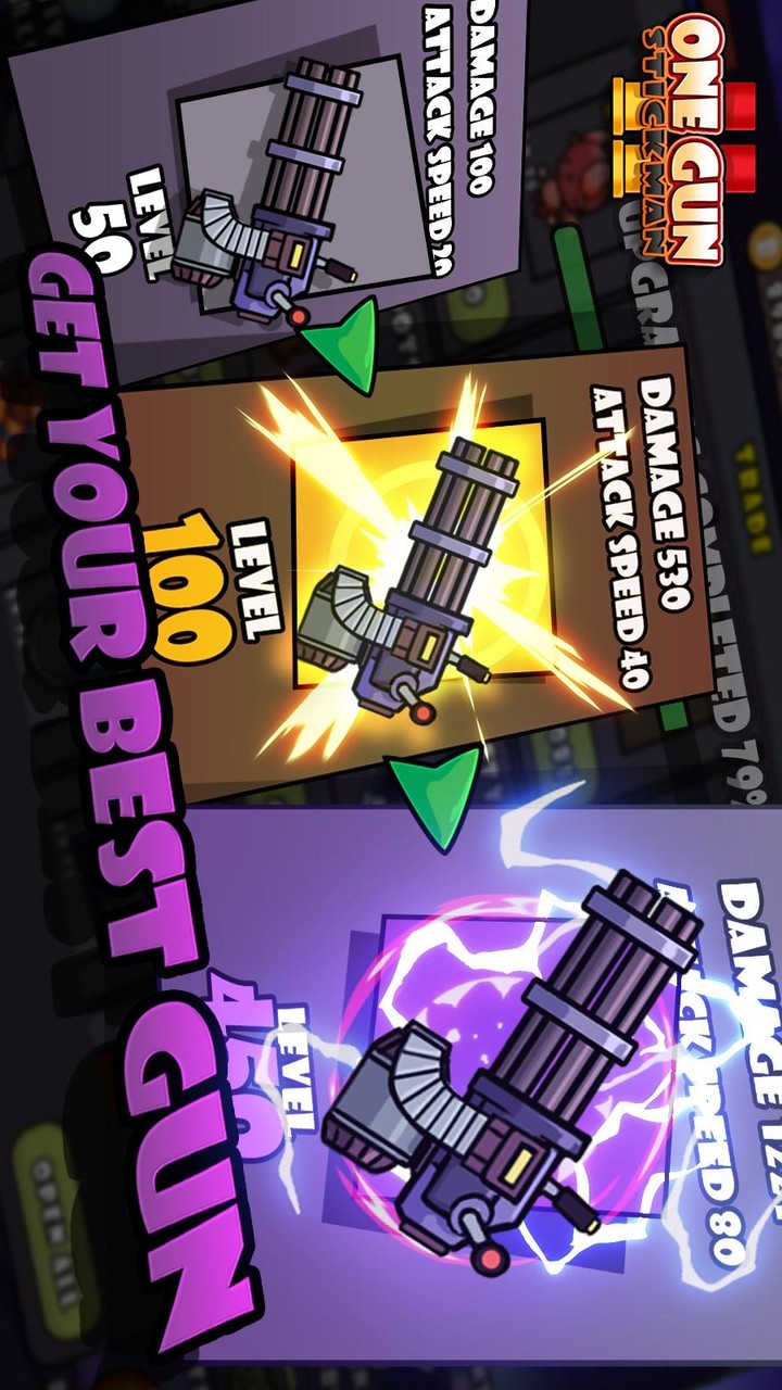 One Gun 2 Stickman rpg shooter gang(MOD) screenshot image 2_Popularmodapk.com