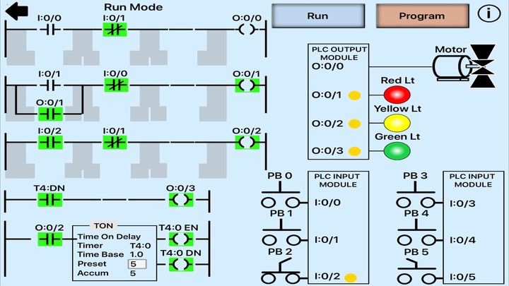 PLC Simulator, Mechatronics, PLC ladder Logic, PLC screenshot image 2_Popularmodapk.com