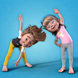 Fitness for Kids: Kids Workout1.35_rowtechapk.com