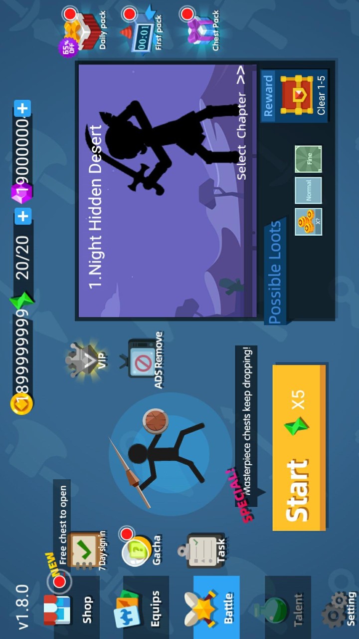 Stickman Master: Archer Legends(Lots of money) screenshot image 1_Popularmodapk.com