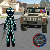 Stickman Rope Hero<span>(Black Iron)</span>1.3_rowtechapk.com