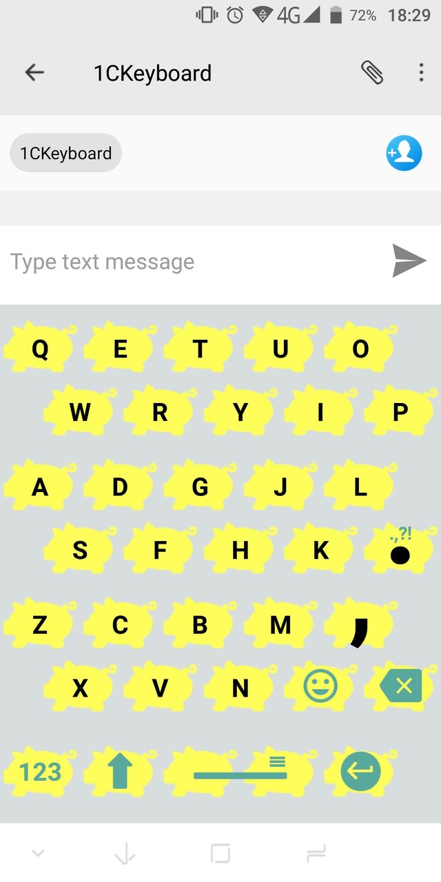 1C Big Keyboard screenshot image 7_Popularmodapk.com