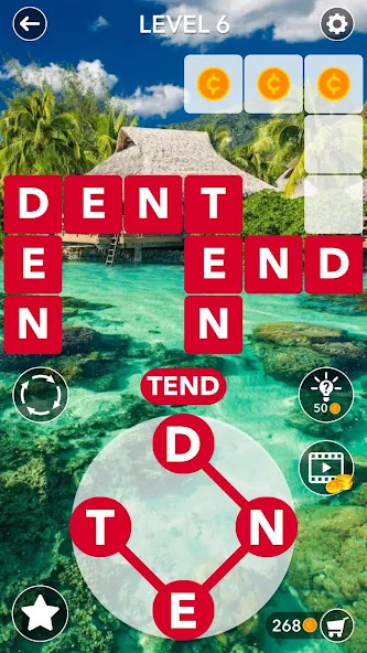 Word Crossword Search<span>(Unlimited money)</span> screenshot image 2_Popularmodapk.com