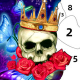 Love & Death Paint by Number1.15_rowtechapk.com
