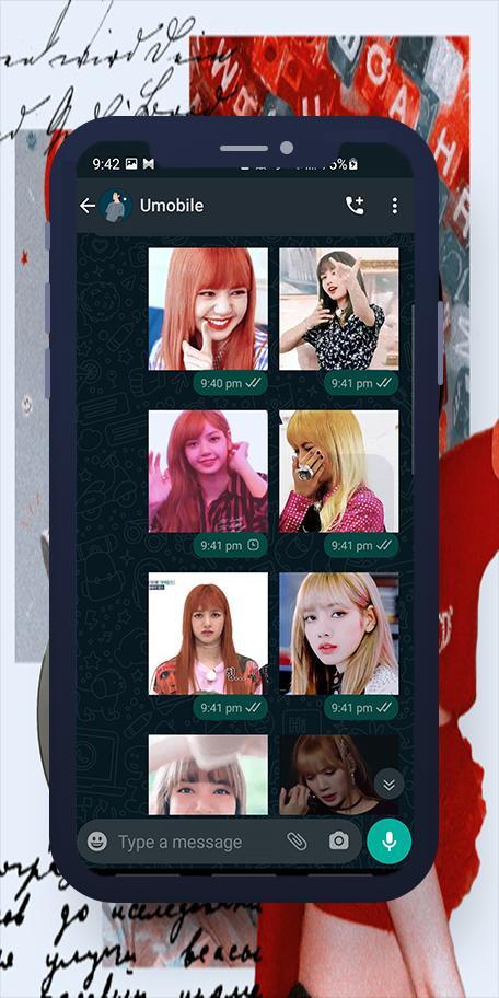 Lisa Animated WASticker screenshot image 3_Popularmodapk.com