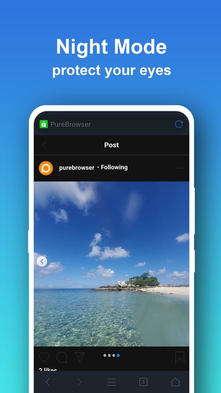 Pure Web Browser-Ad Blocker screenshot image 5_Popularmodapk.com