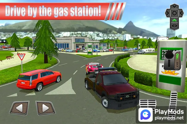 Gas Station: Car Parking Sim<span>(Speed change)</span> screenshot image 1_Popularmodapk.com