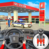 Gas Station Police Car Parking1.10_rowtechapk.com