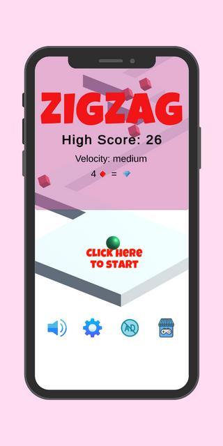 Zig Zag Ball - Classic Game screenshot image 5_Popularmodapk.com