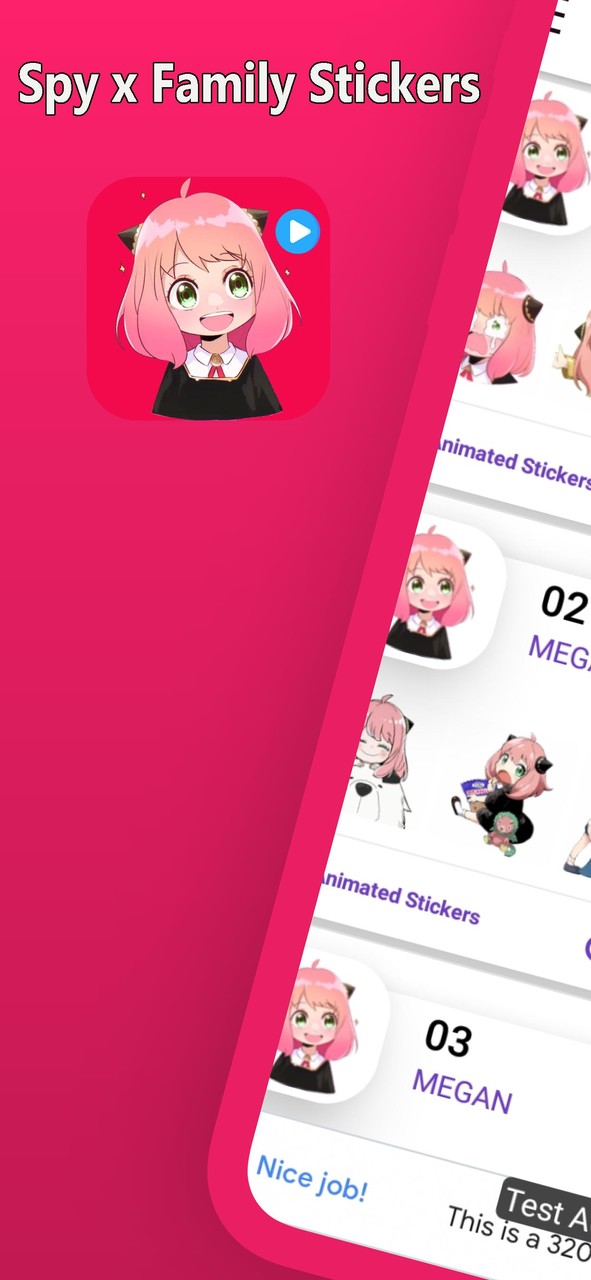 Spy x Family Stickers screenshot image 19_Popularmodapk.com