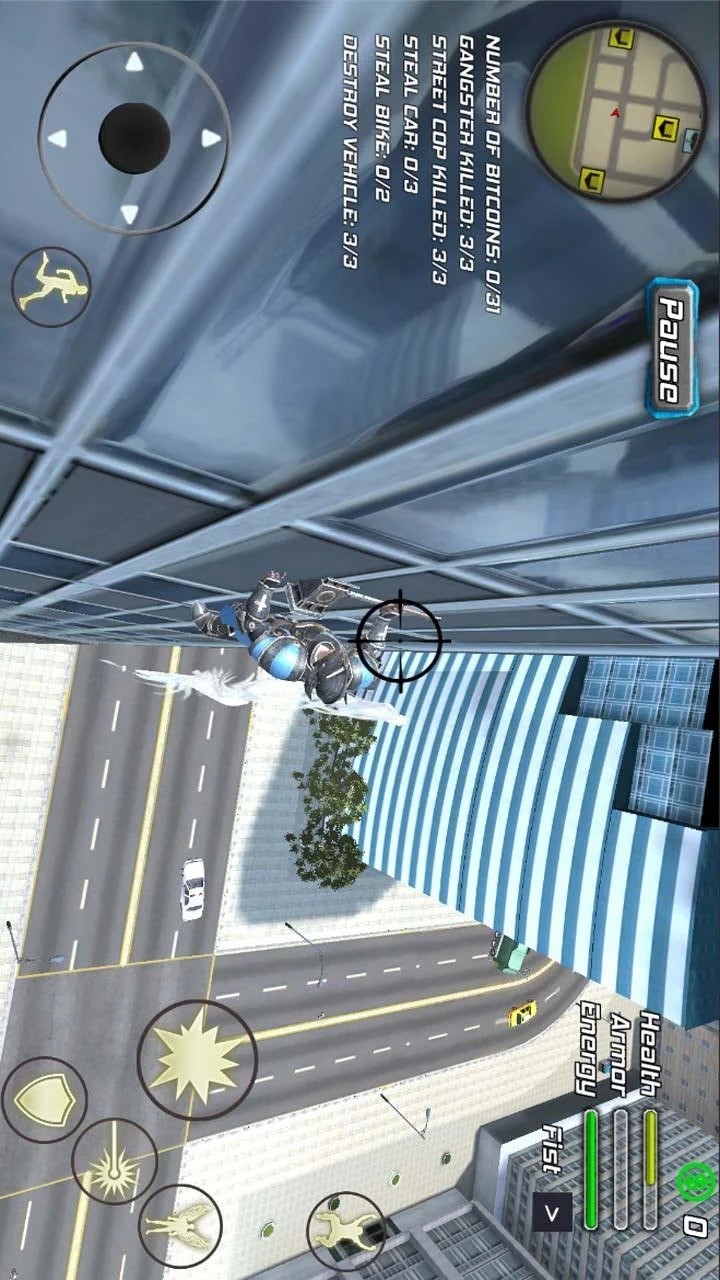 Crime Angel Superhero - Vegas Air Strike( no advertising) screenshot image 6_Popularmodapk.com