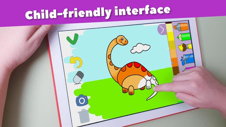 Baby Drawing and Painting Games for Kids Paint screenshot image 1_Popularmodapk.com