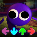 Purple Rainbow Friends FNF Mod1.5_rowtechapk.com