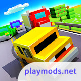Blocky Highway: Traffic Racing<span>(Unlimited Money)</span>1.2.4_rowtechapk.com