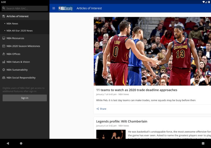 NBA ISAC screenshot image 5_Popularmodapk.com