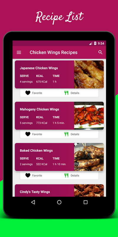 Chicken Wings Cooking Recipes screenshot image 24_Popularmodapk.com