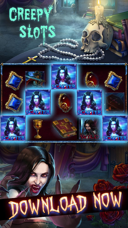 Creepy Slots™ screenshot image 3_Popularmodapk.com