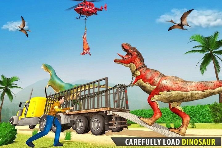 Wild Dino Truck Transport Game screenshot image 11_Popularmodapk.com