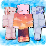 Axolotl Skin For Minecraft PE1.0_rowtechapk.com