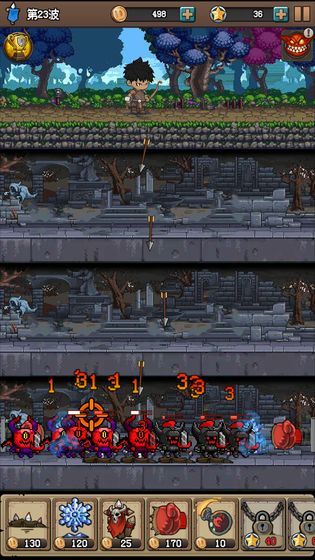 地牢防御X(Unlimited Money) screenshot image 1_Popularmodapk.com