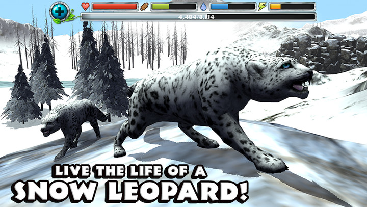Snow Leopard Simulator<span>(Mod APK Unlocked)</span> screenshot image 1_Popularmodapk.com