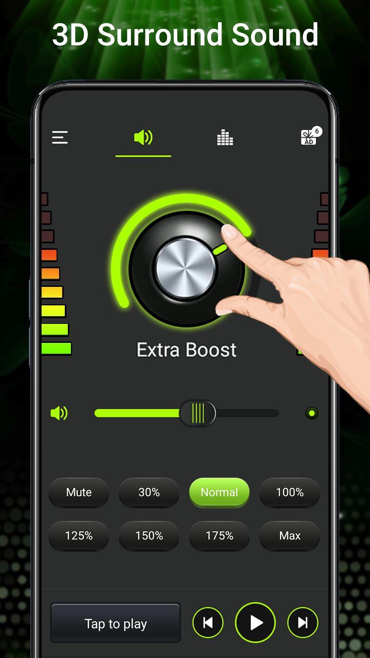 Volume booster - Sound Booster & Music Equalizer screenshot image 10_Popularmodapk.com