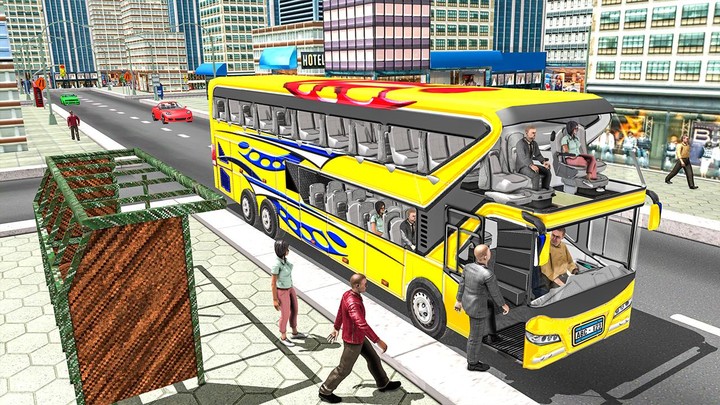 Semi Bus Driver: Bus Game 3D screenshot image 1_Popularmodapk.com