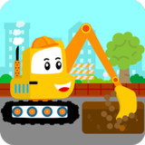 Digger Trucks Kid Construction1.2_rowtechapk.com