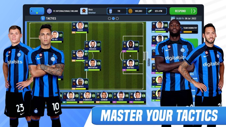 Soccer Manager 2023 - Football screenshot image 3_Popularmodapk.com