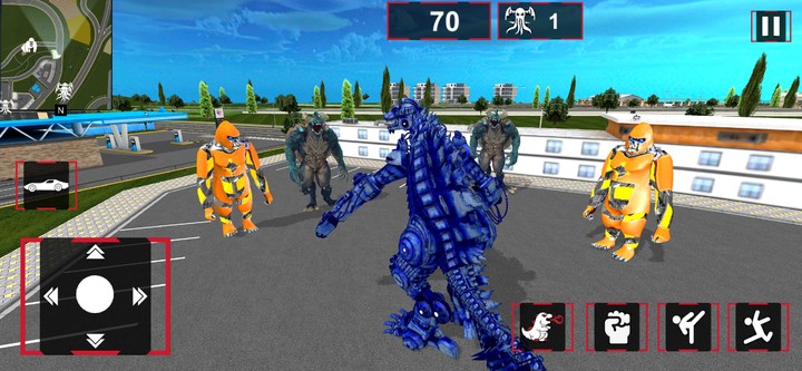 Gorilla vs Kaiju City Rampage screenshot image 13_Popularmodapk.com