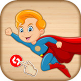 Baby Superhero Jigsaw Puzzle4.6_rowtechapk.com