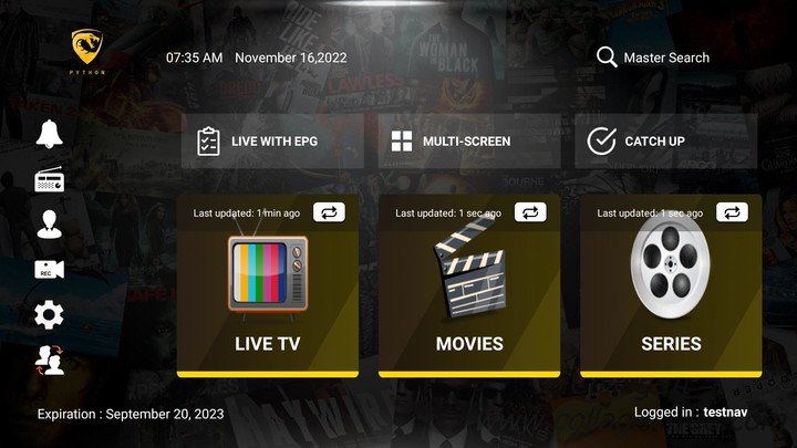 Python iptv screenshot image 4_Popularmodapk.com