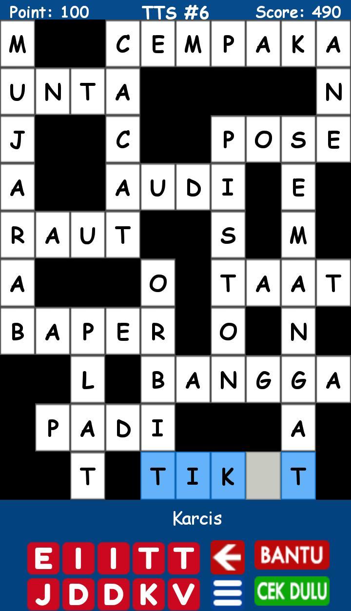 Teka Teki Silang - TTS Terbaru screenshot image 2_Popularmodapk.com