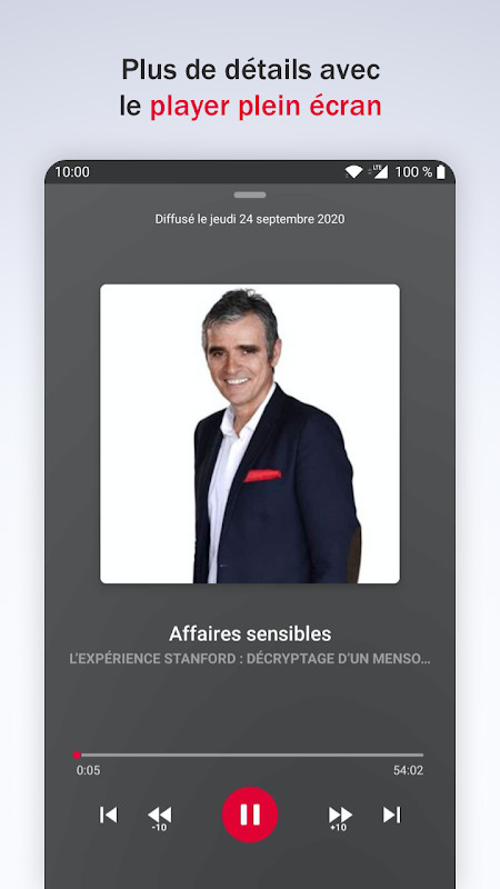 France Inter - radio, actus screenshot image 10_Popularmodapk.com