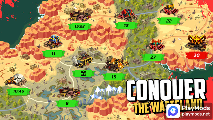 SURVPUNK - Epic war strategy in wasteland(MOD) screenshot image 4_Popularmodapk.com