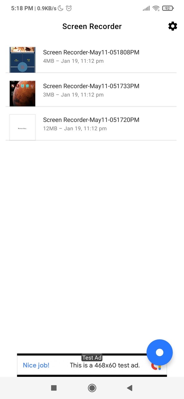 Screen Recorder Ultimate screenshot image 1_Popularmodapk.com