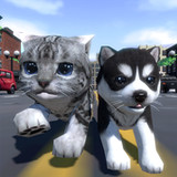 Cute Pocket Cat And Puppy 3D1.0.9.3_rowtechapk.com