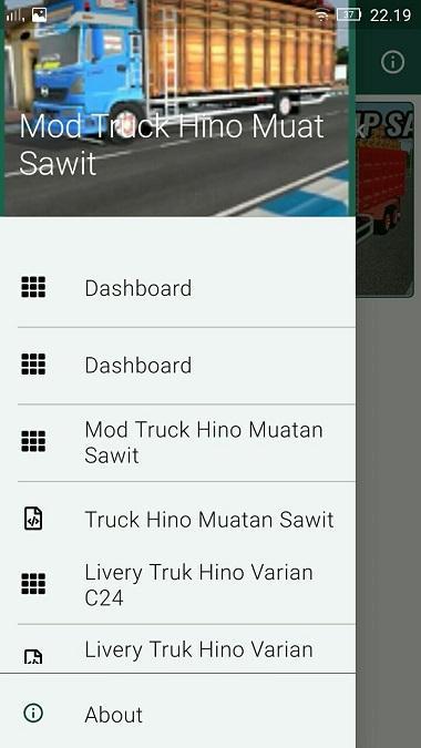 Mod Truck Hino Muat Sawit screenshot image 25_Popularmodapk.com