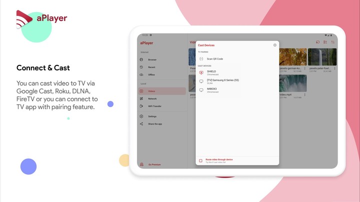 aPlayer - Video Play, Web Cast screenshot image 11_Popularmodapk.com