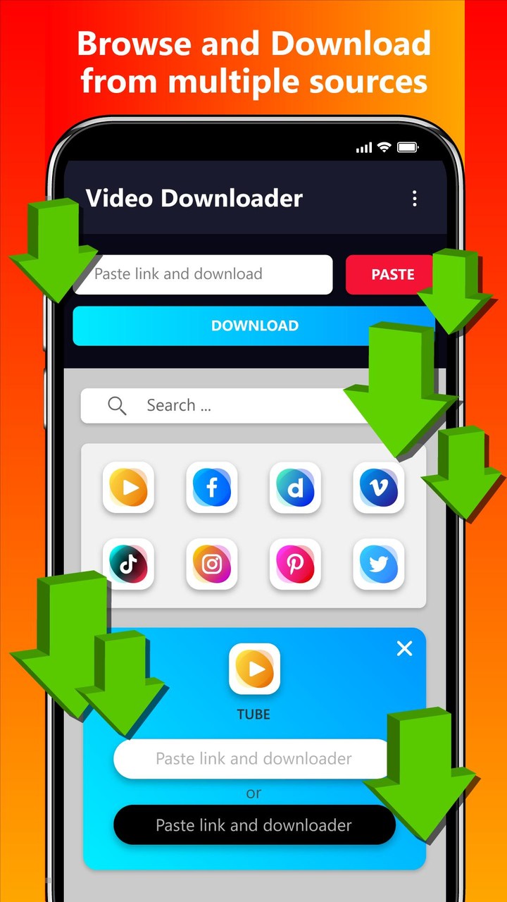 All Tube Video Downloader screenshot image 3_Popularmodapk.com