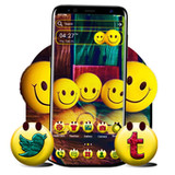 Smiley Emoji Launcher Theme1.2_rowtechapk.com