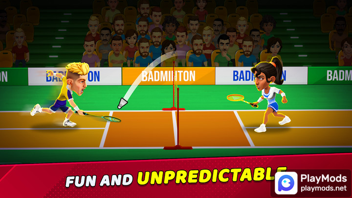 Badminton Clash 3D<span>(No Ads Free Rewards)</span> screenshot image 2_Popularmodapk.com