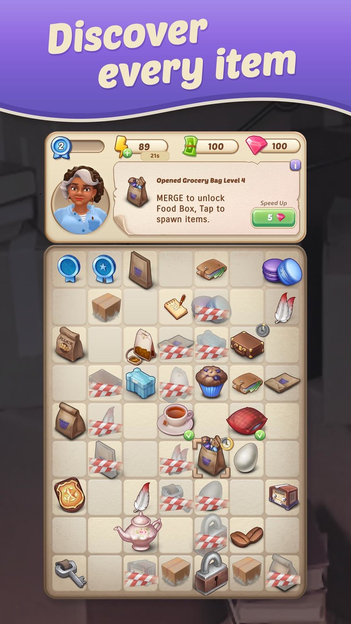 Emma's secret: Merge Puzzle screenshot image 5_Popularmodapk.com