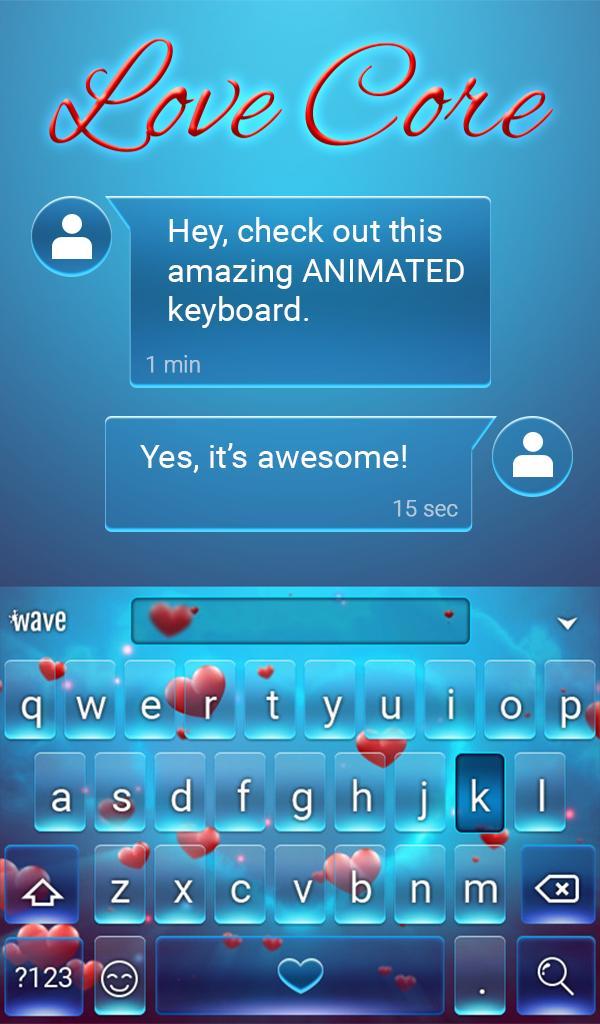 Love Core Animated Keyboard +  screenshot image 13_Popularmodapk.com