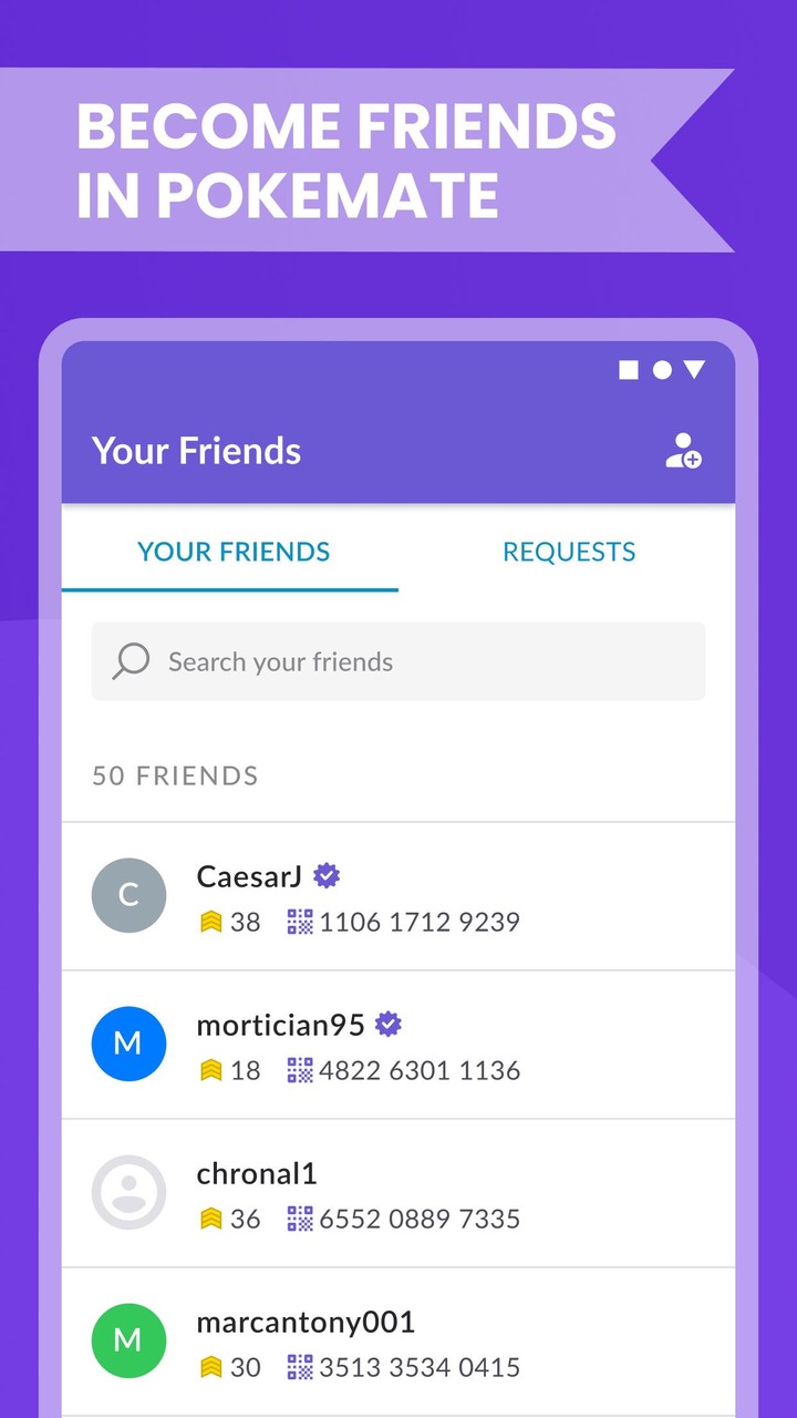 PokeMate - Long Term Friends screenshot image 4_Popularmodapk.com