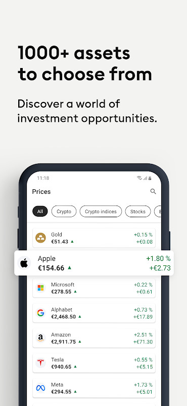 Bitpanda: Buy bitcoin securely screenshot image 8_Popularmodapk.com